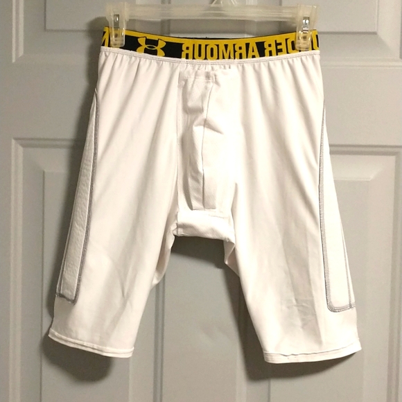 Under Armour Slider Shorts Men's-Medium - Picture 3 of 6